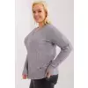 Sweter Damski Model PM-SW-PM688.64 Grey - Factory Price