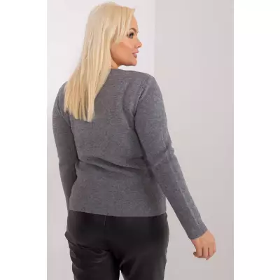 Sweter Damski Model PM-SW-PM-3706.10X Dark Grey - Factory Price