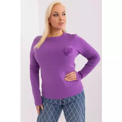 Sweter Damski Model PM-SW-PM-3706.10X Violet - Factory Price