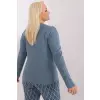 Sweter Damski Model PM-SW-PM-3706.10X Grey/Blue - Factory Price