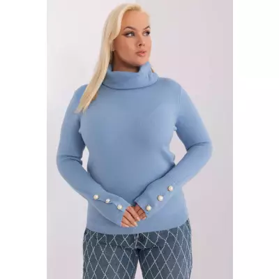 Sweter Damski Model PM-SW-PM781.13 Light Blue - Factory Price