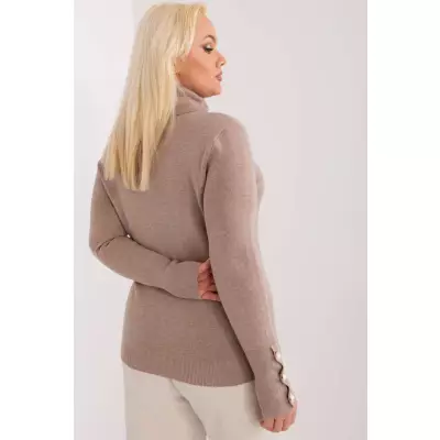 Sweter Damski Model PM-SW-PM781.13 Dark Beige - Factory Price