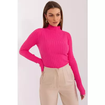 Sweter Damski Model PM-SW-9747.09 Dark Pink - Factory Price