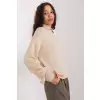 Sweter Damski Model BA-SW-0305.67P Beige - Badu