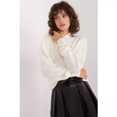 Sweter Damski Model BA-SW-0305.03P Ecru - Badu