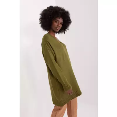 Sweter Damski Model BA-SW-0577.32X Khaki - Badu