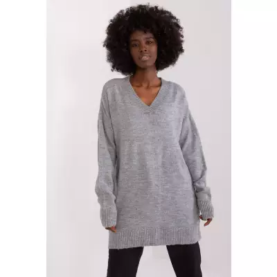 Sweter Damski Model BA-SW-0577.36X Grey - Badu