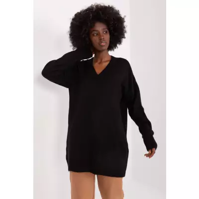 Sweter Damski Model BA-SW-0577.02P Black - Badu