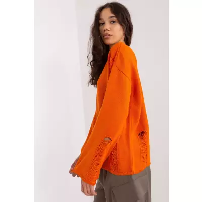 Sweter Damski Model BA-SW-8043.85 Orange - Badu