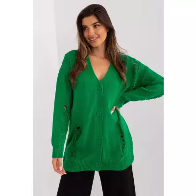 Sweter Damski Model BA-SW-8042-1.23 Green - Badu