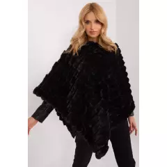 Sweter Ponczo Model AT-PN-2347.16 Black - AT