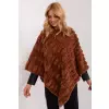 Sweter Ponczo Model AT-PN-2347.16 Light Brown - AT