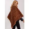 Sweter Ponczo Model AT-PN-2347.16 Light Brown - AT