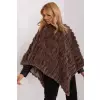 Sweter Ponczo Model AT-PN-2347.68 Brown - AT