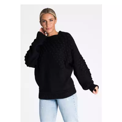 Sweter Damski Model M982 Black - Figl