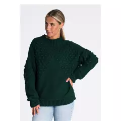 Sweter Damski Model M982 Green - Figl