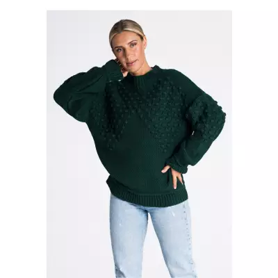 Sweter Damski Model M982 Green - Figl