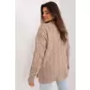 Sweter Damski Model BA-SW-8027.46P Dark Beige - Badu