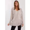 Sweter Damski Model BA-SW-8027.46P Beige - Badu