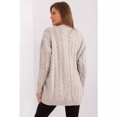 Sweter Damski Model BA-SW-8027.46P Beige - Badu