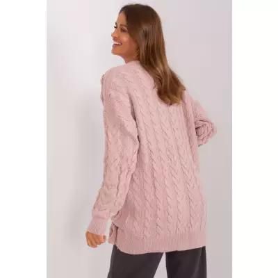 Sweter Damski Model BA-SW-8027.46P Light Pink - Badu