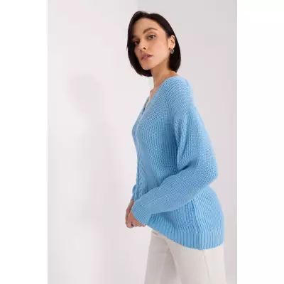 Sweter Damski Model BA-SW-8028.32 Light Blue - Badu