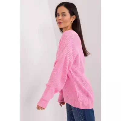 Sweter Damski Model BA-SW-8028.77 Pink - Badu