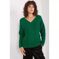 Sweter Damski Model BA-SW-8028.36P Dark Green - Badu