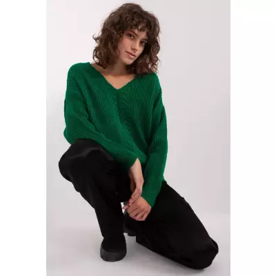 Sweter Damski Model BA-SW-8028.36P Dark Green - Badu