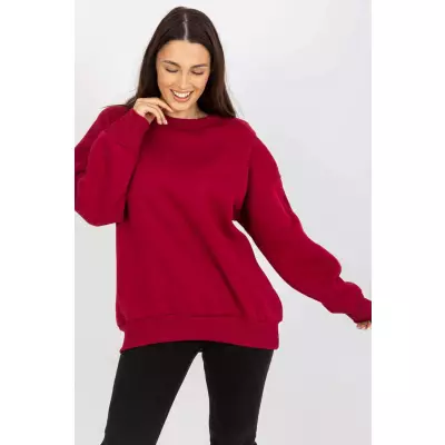 Bluza Damska Model RV-BL-8360.80P Bordo - Relevance