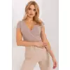 Bluzka Model RV-TS-5636.18 Beige - Rue Paris