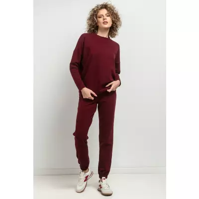 Bluza Damska Model T381/9 Bordo - Tessita