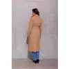 Płaszcz Damski Model Vivienne CAM PLA0039 Camel - Roco Fashion