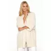 Sweter Kardigan Model S145 Light Beige - Makadamia