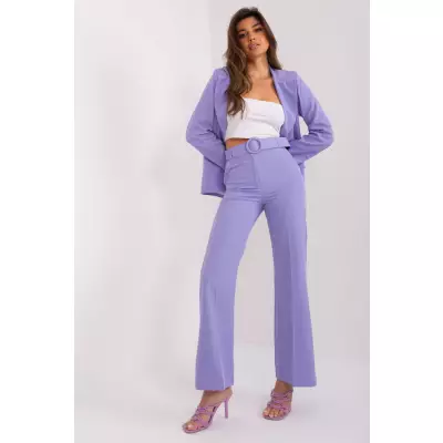 Spodnie Damskie Model DHJ-SP-18737.19 Violet - Italy Moda