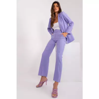 Spodnie Damskie Model DHJ-SP-18737.19 Violet - Italy Moda