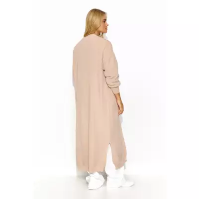 Sweter Kardigan Model S146 Nude - Makadamia