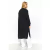 Sweter Kardigan Model S146 Black - Makadamia