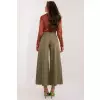 Spodnie Damskie Model DHJ-SP-7723.09 Khaki - Italy Moda