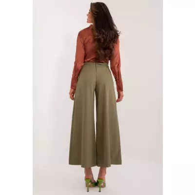 Spodnie Damskie Model DHJ-SP-7723.09 Khaki - Italy Moda