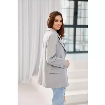 Marynarka Model Freya SZA ZAK0016 Grey - Roco Fashion