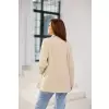 Marynarka Model Freya BEZ ZAK0016 Beige - Roco Fashion