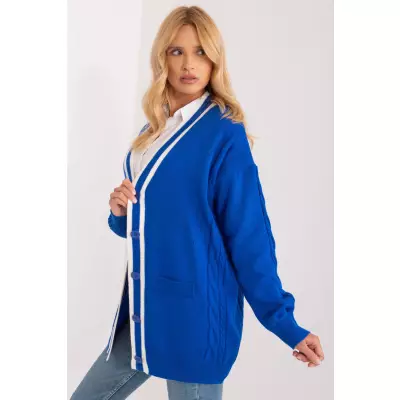 Sweter Damski Model BA-SW-12055.14X Cobalt - Badu