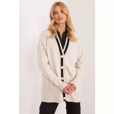 Sweter Damski Model BA-SW-12055.14X Light Beige - Badu