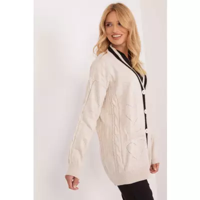 Sweter Damski Model BA-SW-12055.14X Light Beige - Badu