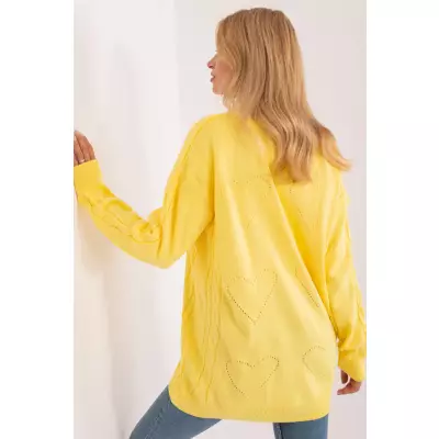 Sweter Damski Model BA-SW-12055.14X Yellow - Badu