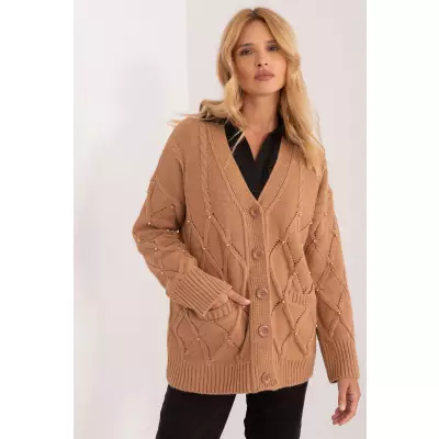 Sweter Damski Model BA-SW-4034.65 Camel - Badu