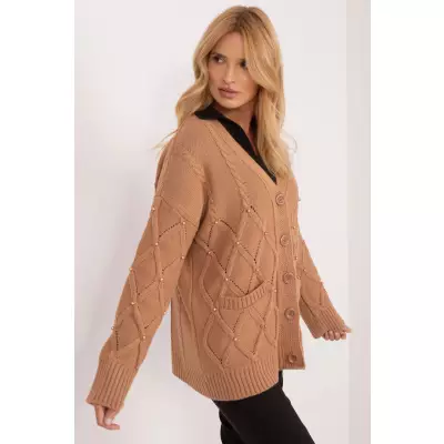 Sweter Damski Model BA-SW-4034.65 Camel - Badu