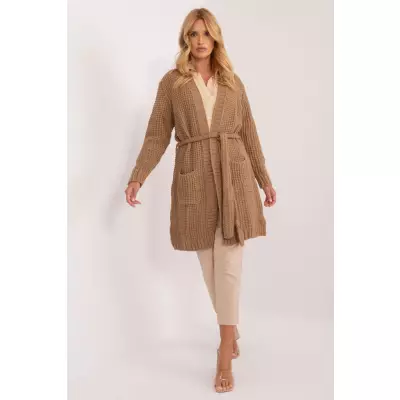 Sweter Kardigan Model BA-SW-1464.66 Camel - Badu