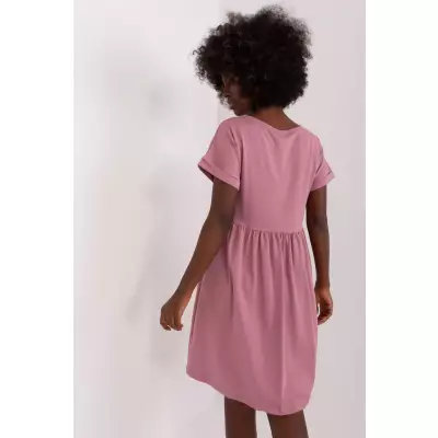 Sukienka Model RV-SK-5672.03P Dark Pink - Rue Paris